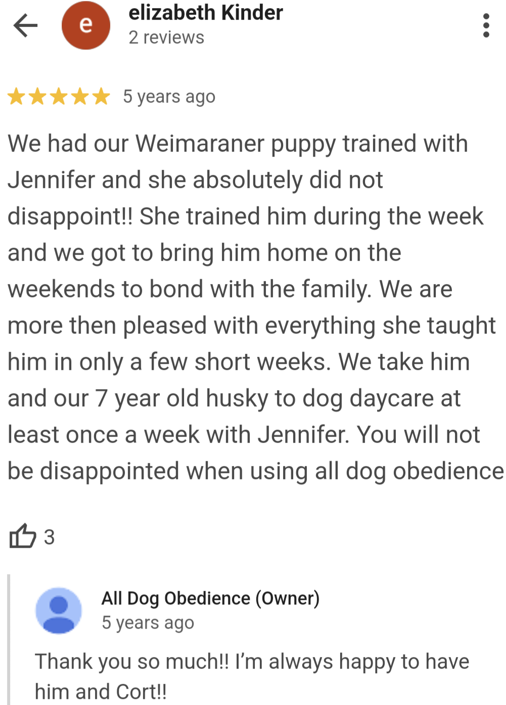 Dog Training Review